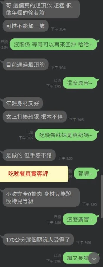 吃晚餐
